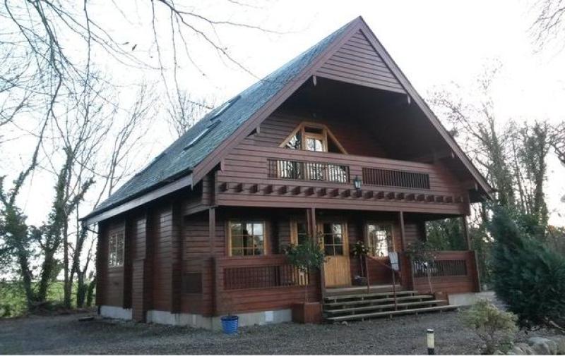 Unique Nordic-style log cabin just outside Dundalk up for rent 