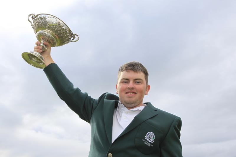 Caolan Rafferty claims second successive Leinster Golf Senior Order of Merit title