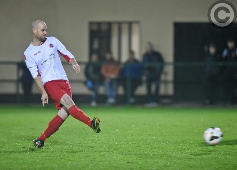 Ward's late penalty earns Rock first win back in the NEFL Premier Division as Newfoundwell beaten at Sandy Lane