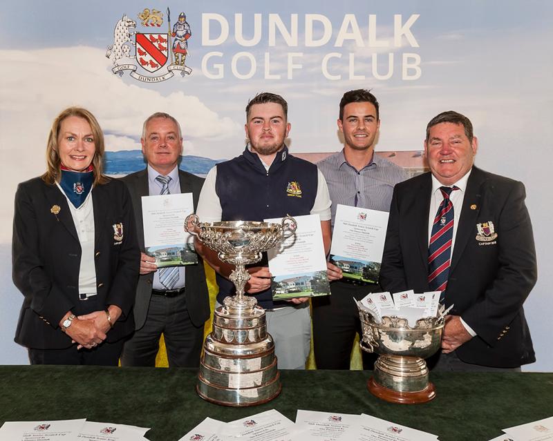 Caolan Rafferty is bidding for second Scratch Cup win at Dundalk Golf Club this weekend