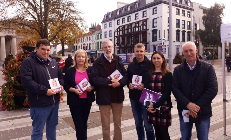 Gerry Adams calls for Louth support for Liadh Ní Riada in presidential election
