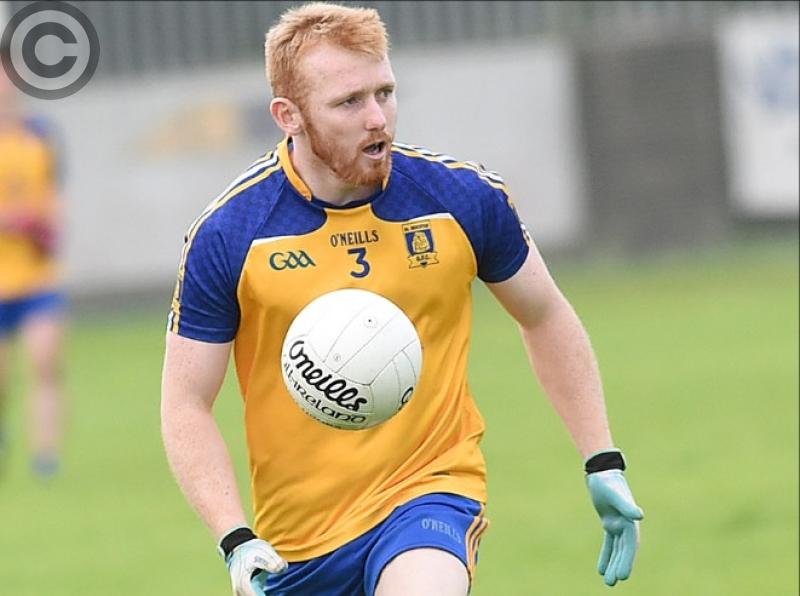 St. Mochtas' Philip Englishby seems to be St. Fechins' final nemesis ahead of Sunday's IFC final