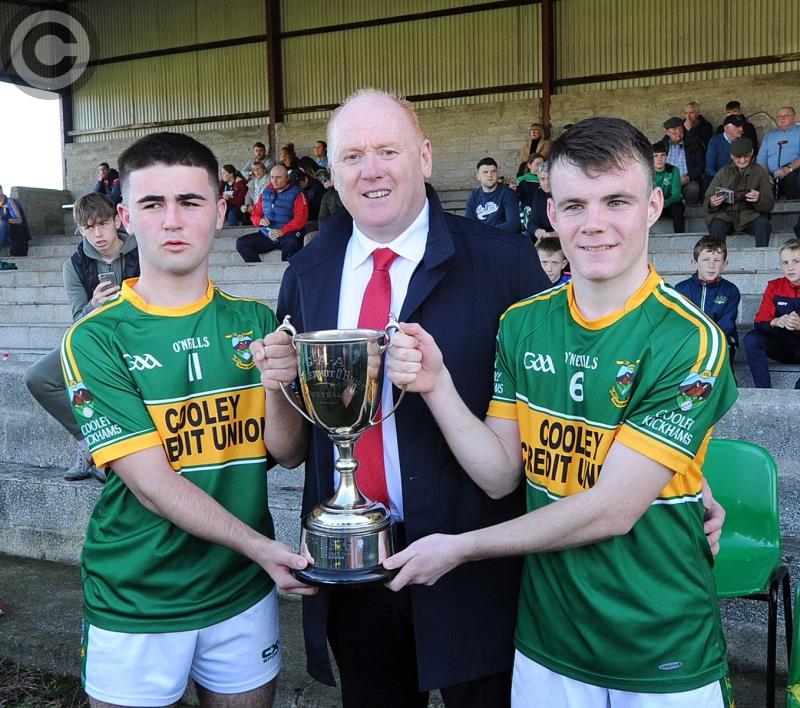 O'Hanlon stars as Cooley claim U16 Championship title against Mochta's/Joe's in 'Bellingham