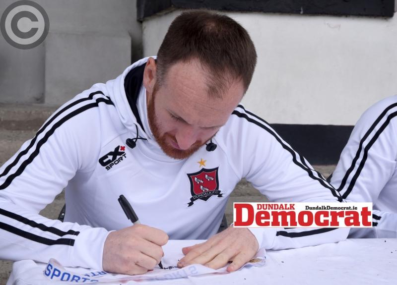 O'Donnell makes Dundalk FC return as Lilywhites lose Newry friendly