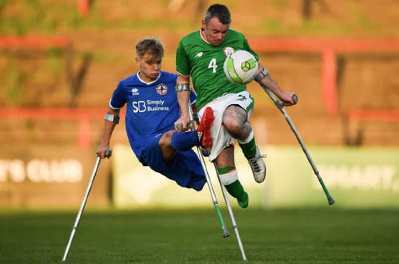 Dundalk man Garry Hoey to represent Ireland in upcoming Amputee Football World Cup in Mexico