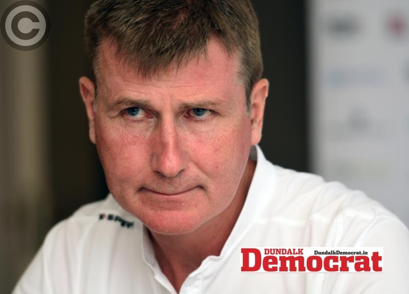Dundalk FC manager Stephen Kenny stands on the verge of greatness ahead of Sunday's FAI Cup final