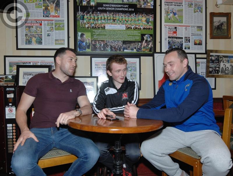 Brian Gartland and David Crawley, Dundalk FC captains with O'Mahony's links and black hair, but only one has lifted the FAI Cup - yet