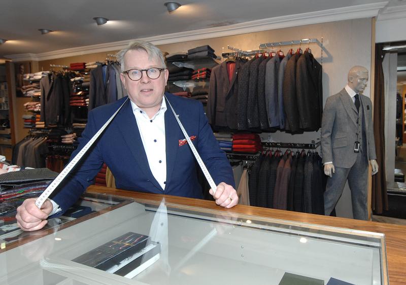 "Of course,  Dundalk men are stylish, they all shop in Tony McDonnell's"