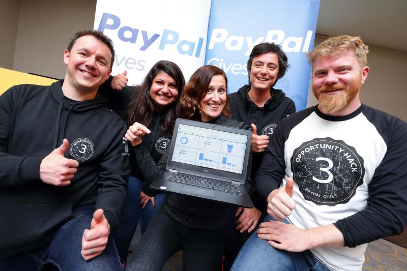 Louth/Meath branch of Down Syndrome Ireland benefits from PayPal hackathon
