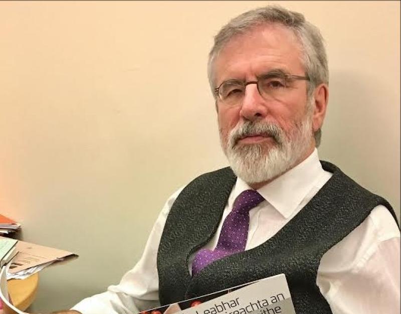 Gerry Adams reveals "best-kept secrets" of the peace process in his first cook book 