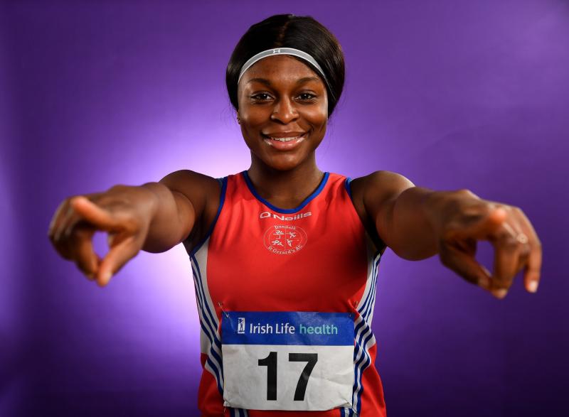 Dundalk athlete Patience Jumbo-Gula launches Irish life Health as an official sponsor to Athletics Ireland