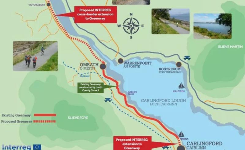 Louth County Council holding public consultation on Carlingford Lough Greenway this week