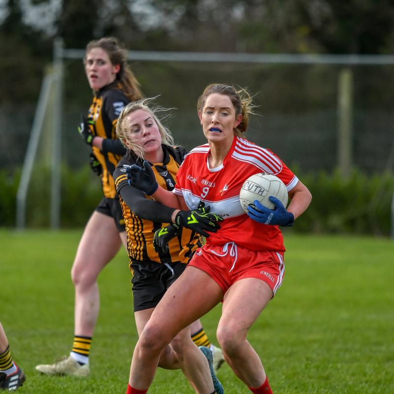 Rampant Louth ladies score record total in easy taming of Cats