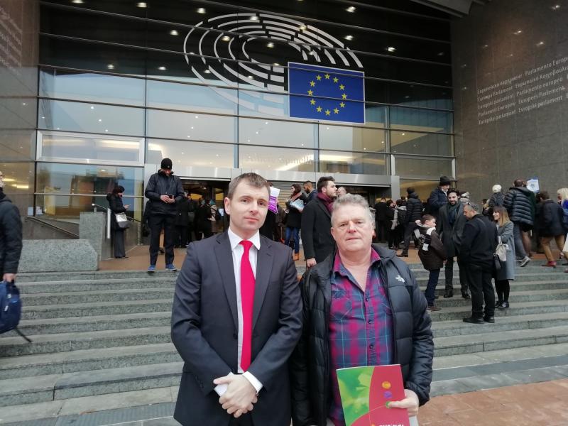 Dundalk man’s Seamus Ludlow case highlighted at European Parliament