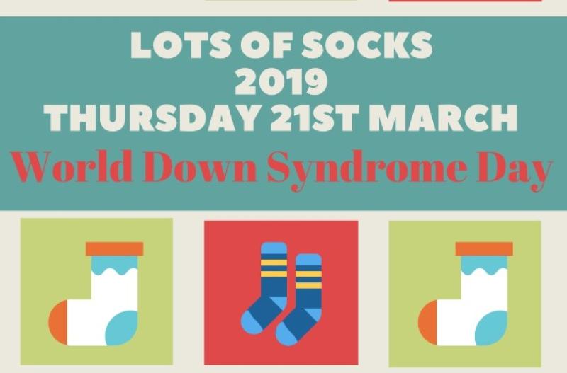 Louth schools wearing 'Lots of Socks' for World Down Syndrome Day