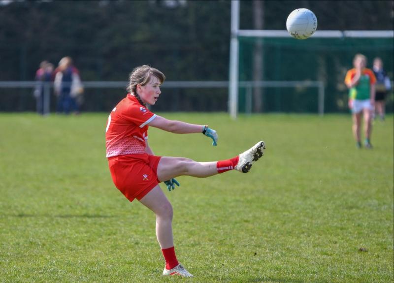 Eight points from Lauren Boyle helped Louth move top of Division Four on Sunday