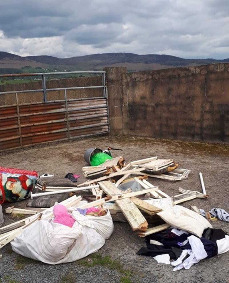 Dundalk cllr highlights illegal dumping issue in Faughart 