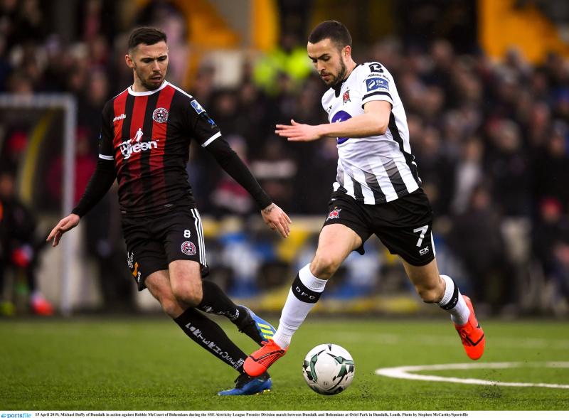 Dundalk FC licking their lips at prospect of reclaiming top spot away to Bohs