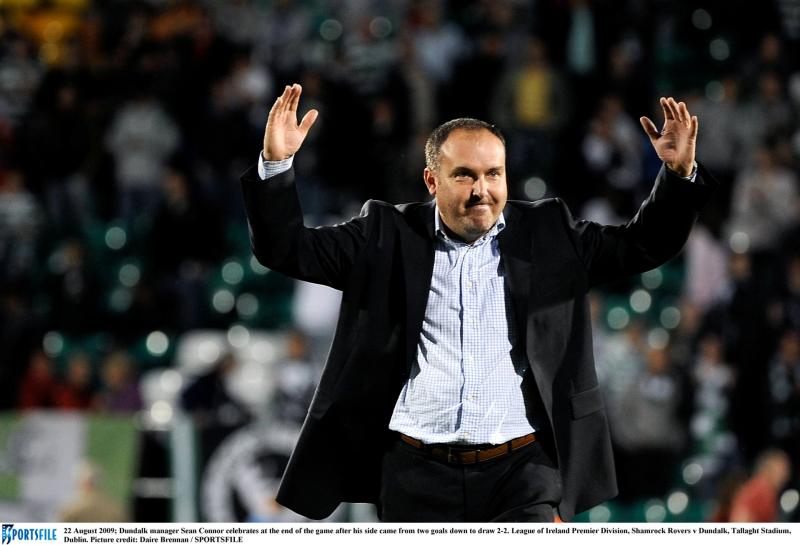 Vinny Perth can equal a Seán Connor record as Dundalk FC boss tomorrow night