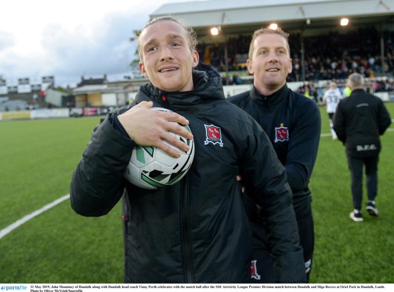 Perth on Dundalk hat-trick hero Mountney: 'It's great reward for someone who has been so loyal to this club'