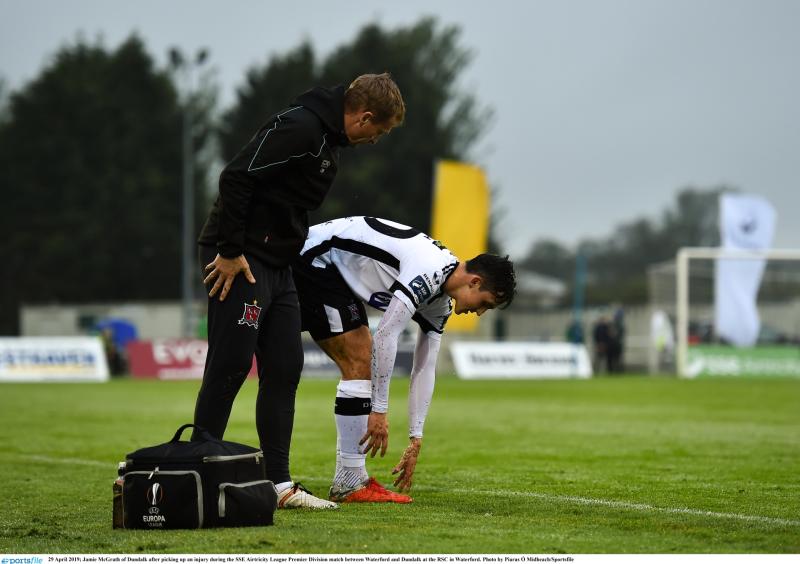 Dundalk FC star 'ahead of schedule' in fightback from injury