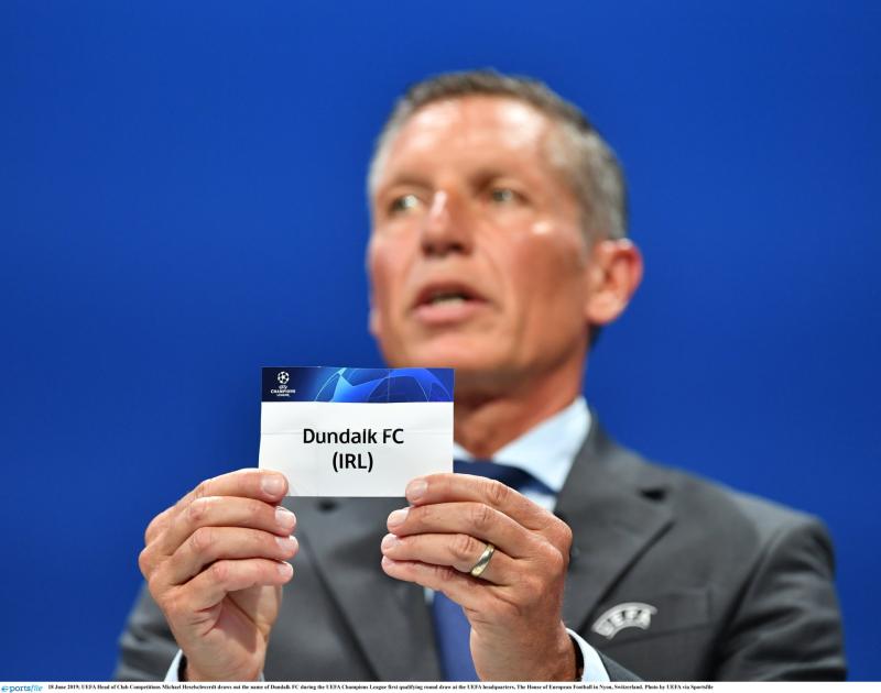 Dates confirmed for Dundalk FC's Champions League qualifier against Riga