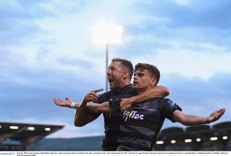 Match-winner Gannon sees off Rovers as Dundalk shoot eight clear in the title race