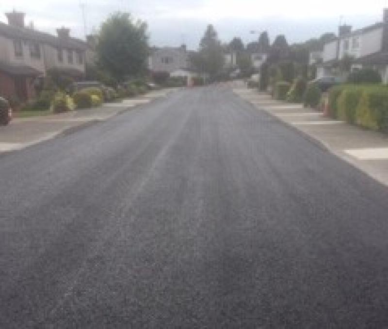 Resurfacing in Willow Grove in Dundalk finally begins