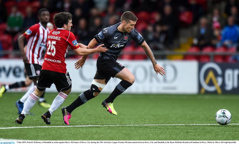 Dundalk FC left stunned at the death as Derry rescue late, late draw in thriller at The Brandywell