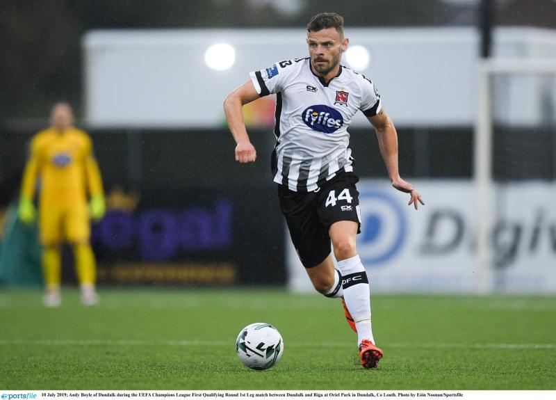 Dundalk FC 'frustrated', but Boyle hopeful of away leg suiting The Lilywhites