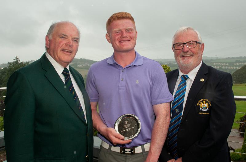 Dundalk Golf Club's Josh Mackin goes agonisingly close to victory at Leinster Boys U18 Championship