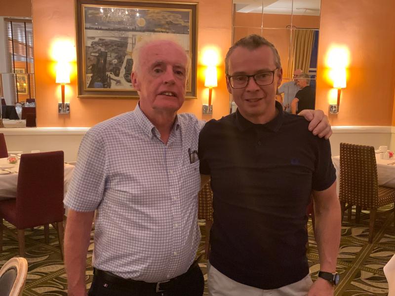 Tommy Campbell honoured with a lifetime achievement award by Dundalk RFC