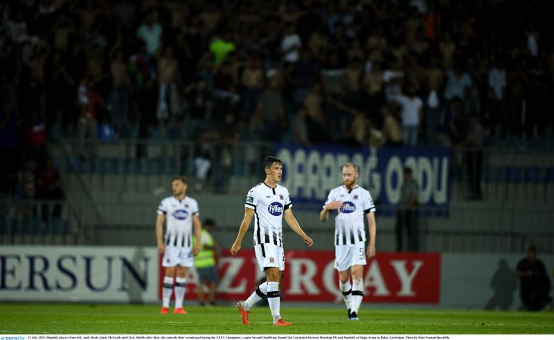 Dundalk FC go under in Azerbaijan to exit Champions League qualifiers