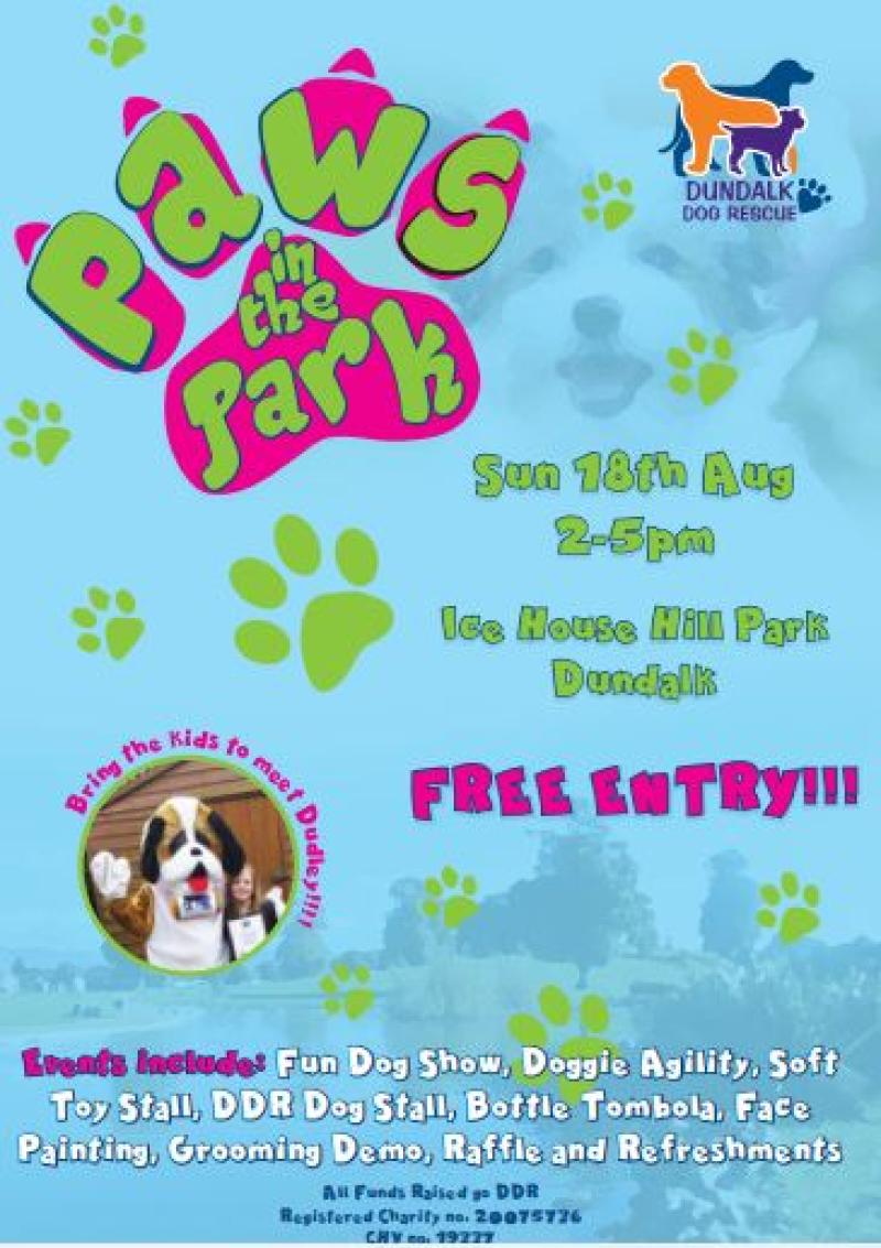 Dundalk Dog Rescue to host Paws in the Park this month Louth Live