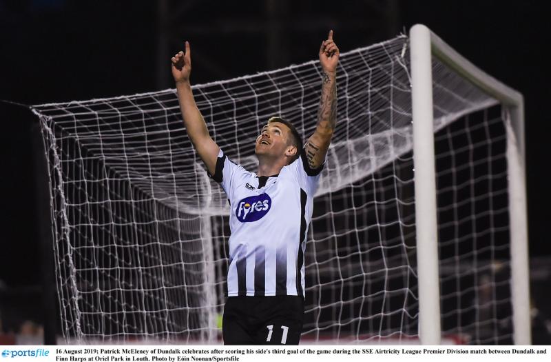 Lethal Dundalk put five past Finn Harps at Oriel Park