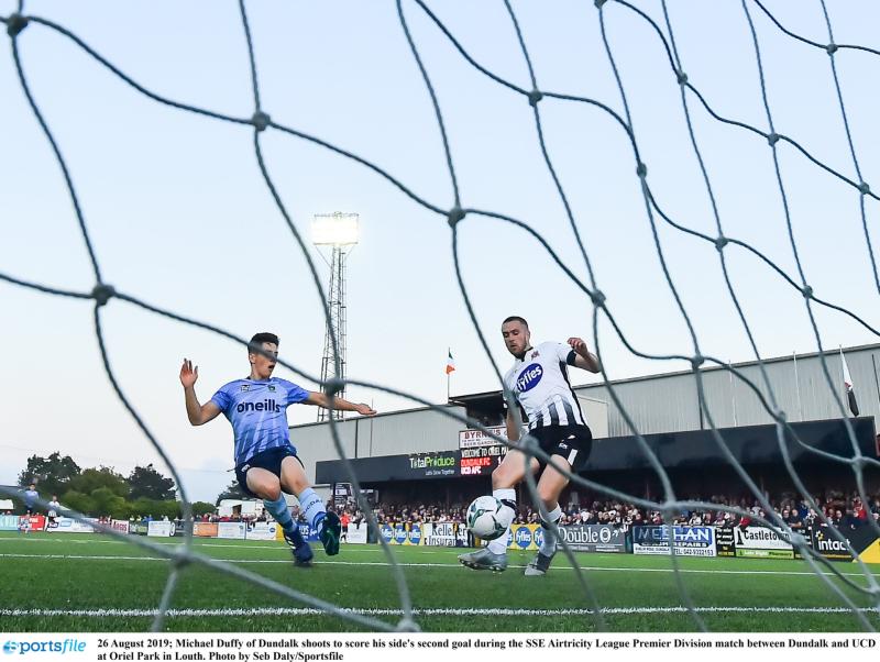 Dundalk FC stick three past UCD at Oriel Park