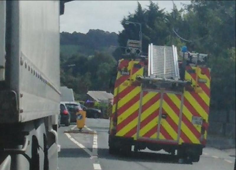 Second road accident reported in Collon in Louth this afternoon