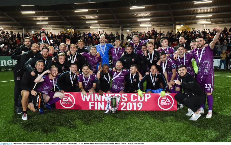 Dundalk FC are EA SPORTS Cup champions after penalty shootout victory over Derry City