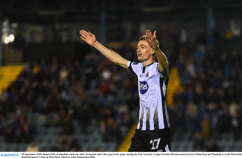 Kelly's strike in Waterford edges Dundalk FC a step closer to Premier Division glory 