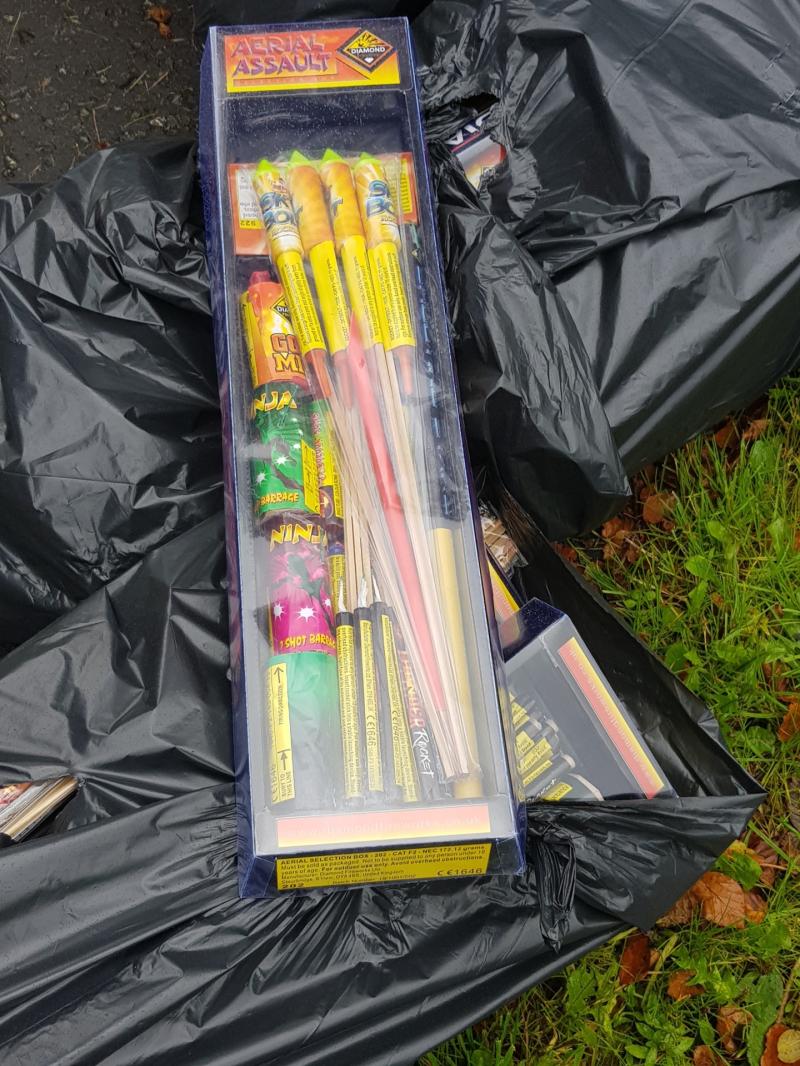 Dundalk gardai uncover 'large quantity' of fireworks at checkpoint
