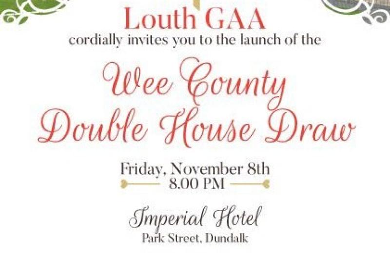 Leinster GAA chairman to launch Louth GAA's house draw fundraiser