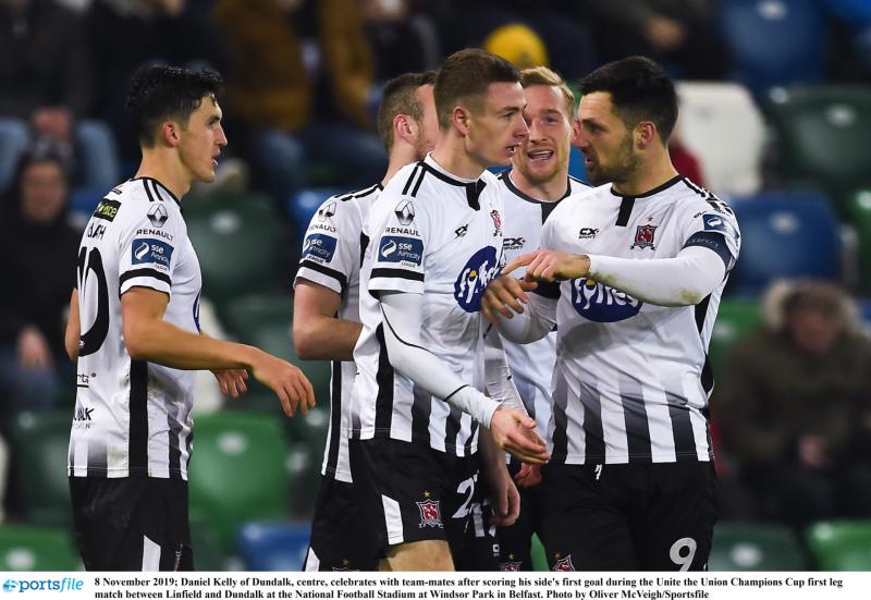 All-square in Belfast as Dundalk FC come from behind to deny Linfield