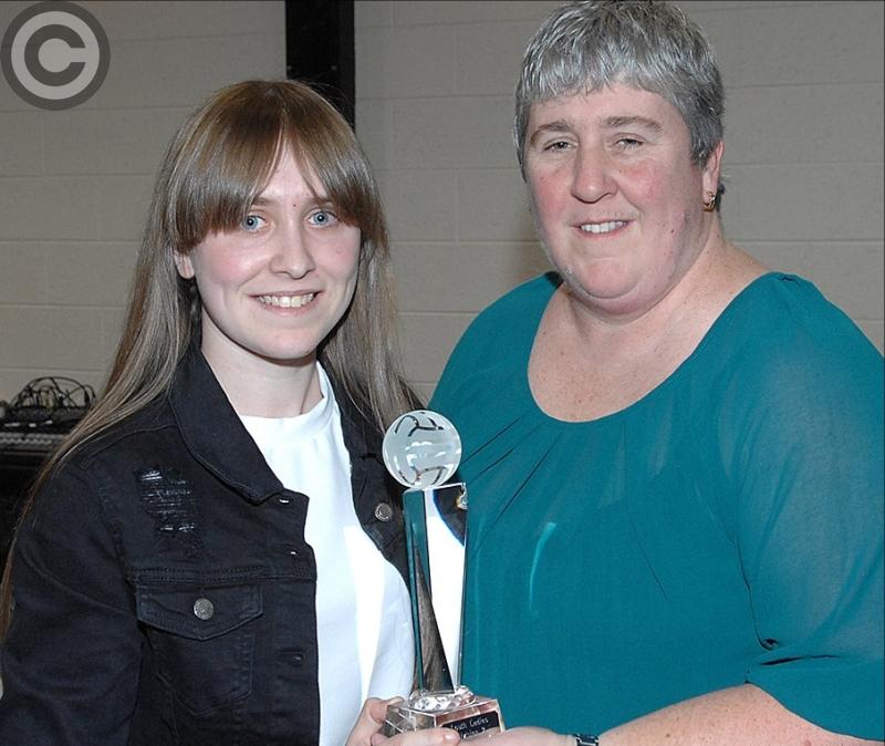 Roche flyer Byrne caps extraordinary year with top Louth LGFA award