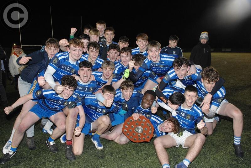 Barron's late score earns Colaiste Rís Lennon Shield final win over St. Mary's College