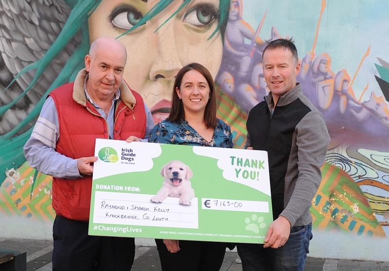 Knockbridge marathon man raises thousands for Irish Guide Dogs