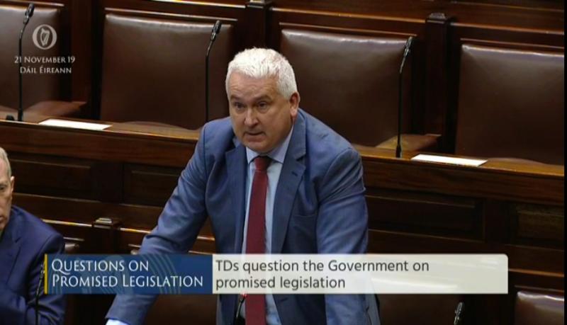 Deputy Breathnach raises poor quality of Louth's rural roads in Dáil