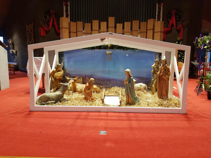Christmas crib in Ardee church captures the magic of the Christmas story