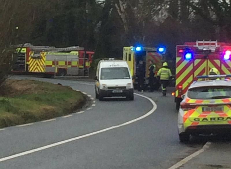 UPDATE: Emergency services at scene of Dundalk accident