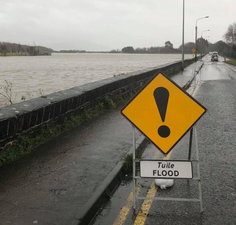 Flooding across North Louth as Storm Brendan rages 