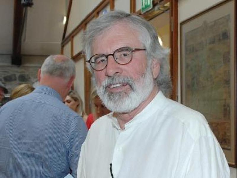 Gerry Adams &lsquo;emotional&rsquo; as he steps down from Louth TD role 